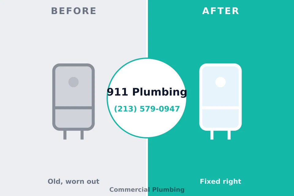 Before and after: plumbing repair Olive Hill, KY